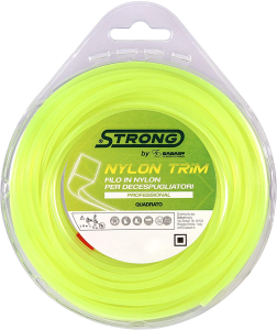 FILO PER DECESPUGLIATORE NYLON STRONG - QUADRO MT.50 - mm.3