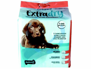 TRAVERSINE ASSORBENTI PER CANI EXTRADRY PZ.15 - cm.60x90