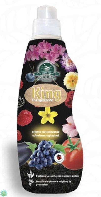 CONCIME LIQUIDO KING ENERGIZZANTE AGRIBIOS LT.ML.330