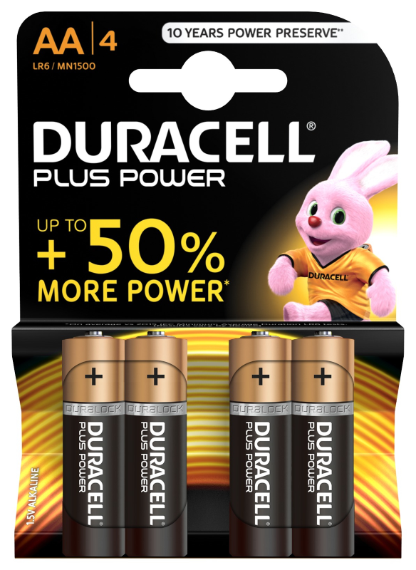 PILE DURACELL STILO AA 1,5V
