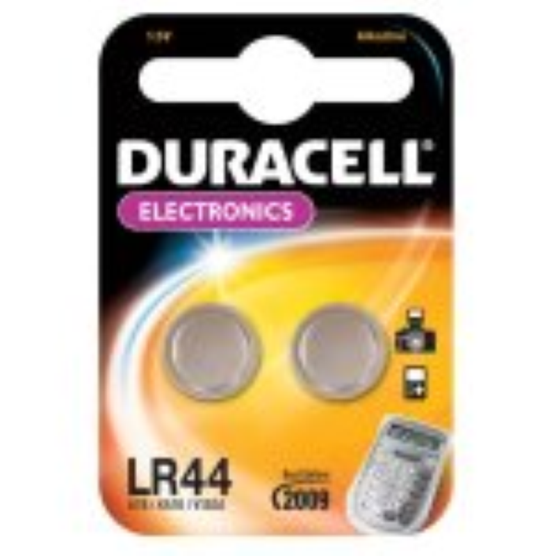 PILE DURACELL ELETTRON.LR44 1,5V-2P
