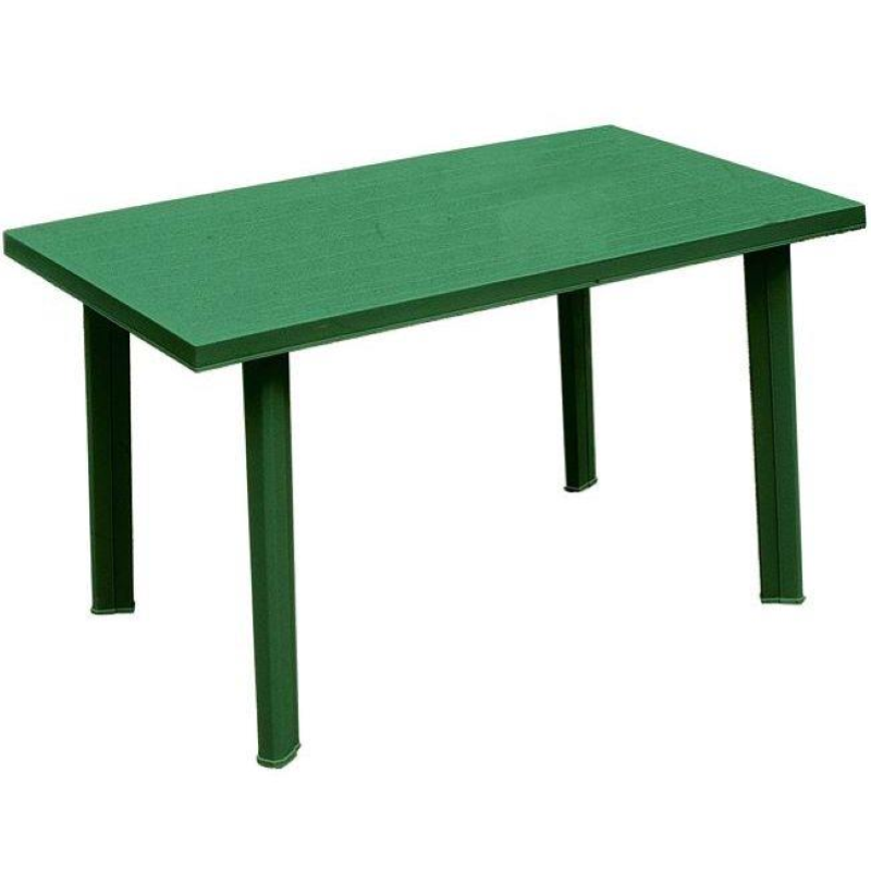 TAVOLO DA GIARDINO "VELO" VERDE CM.125X76X72H. 