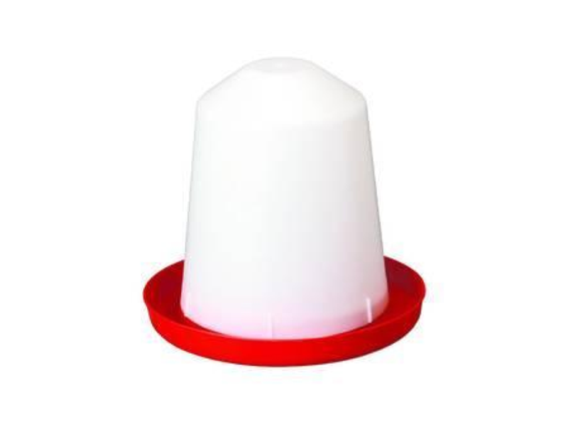 ABBEVERATOIA SIFONE IN PLASTICA PER PULCINI- lt.5 ø cm.27x24h.