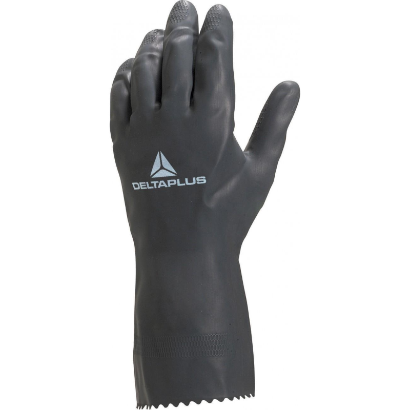 GUANTI GOMMA NERI NEOPRENE TG.10