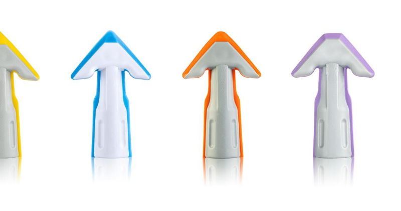 UGELLO LIVELLANTE PER SILICONE MM.5 ARANCIO CONCAVA