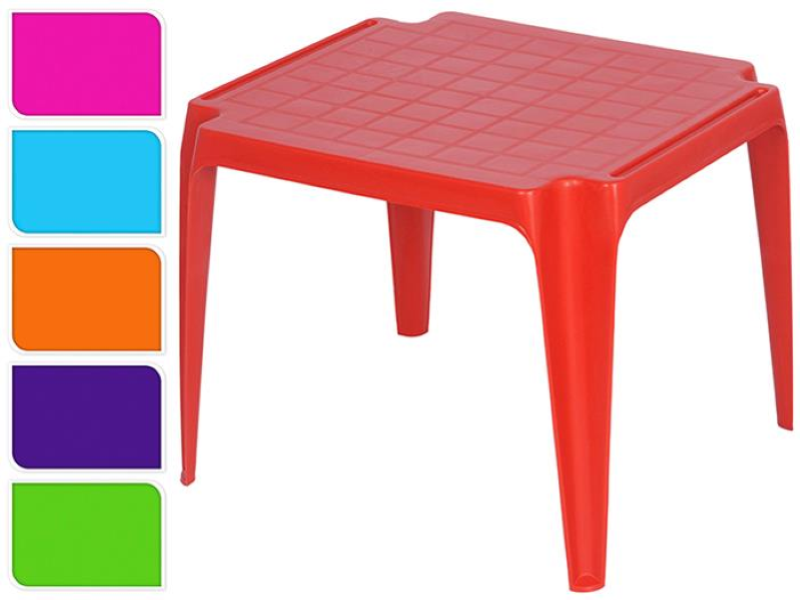 TAVOLO BABY CM. 50X50X42H COLORATO