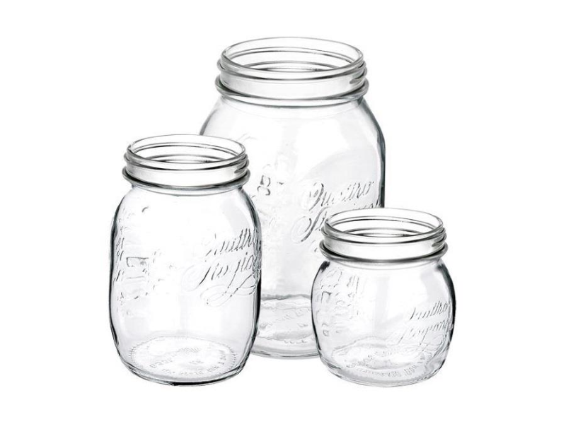 VASO VETRO QUATTRO STAGIONI mm.86 ml.700