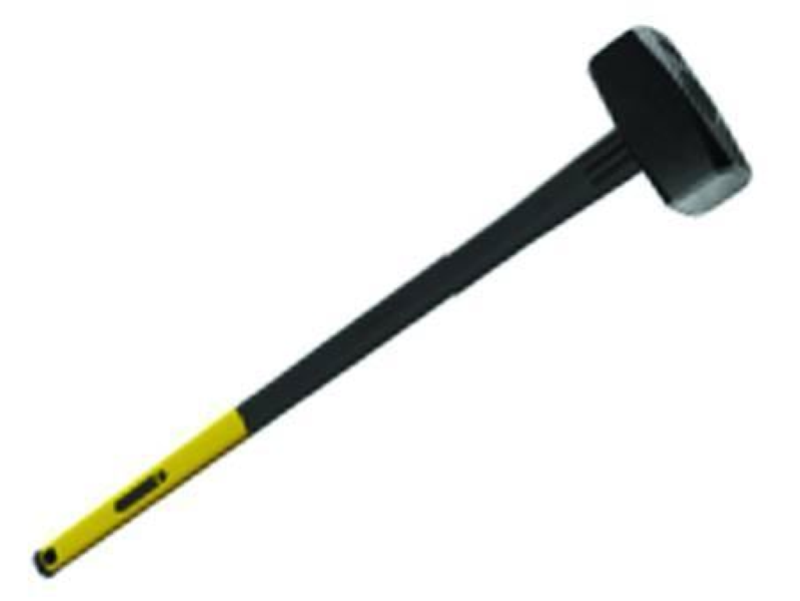 MAZZA A COPPIA CON MANICO IN FIBRA DI VETRO- kg.4 - manico mm.915