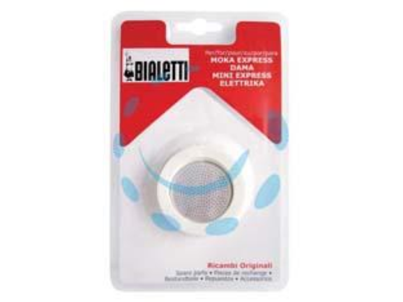 RICAMBI MOKA BIALETTI GUARNIZ.+PIASTR. 6