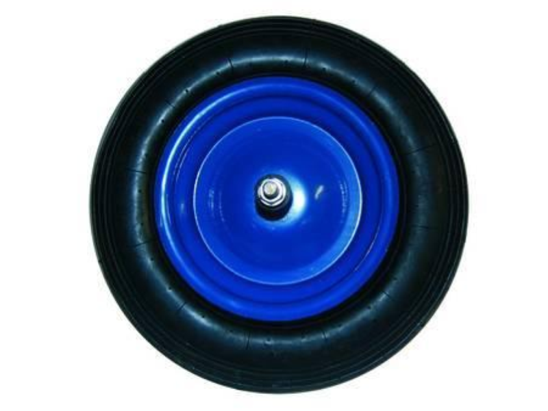 RUOTA PNEUMATICA PER CARRIOLE COMUNI PERNO MM.12X260- perno mm.12x260, interasse mm.190