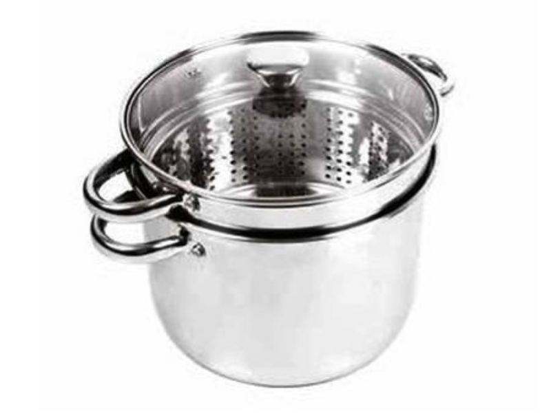 PASTAIOLA "HOTPOT" IN ACCIAIO INOX 18/10- cm.20
