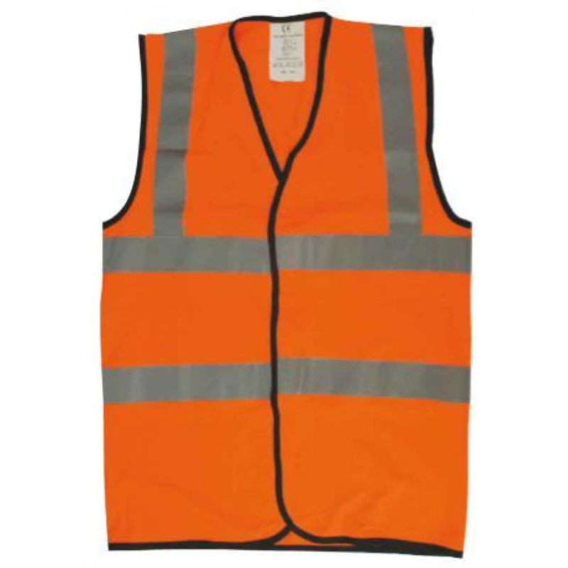 GILET ALTA VISIBILITA ARANCIO EN471