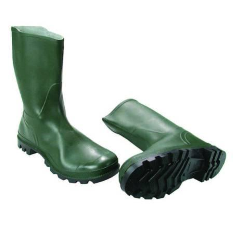STIVALI IN PVC A TRONCHETTO- n°40