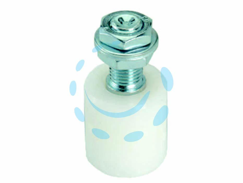 OLIVA PER CANCELLO IN NYLON BIANCO ART.450- ø mm.40x45h.