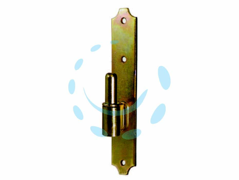 CARDINE A LEGNO PER BANDELLA - mm.172x30 con perno ø mm.12