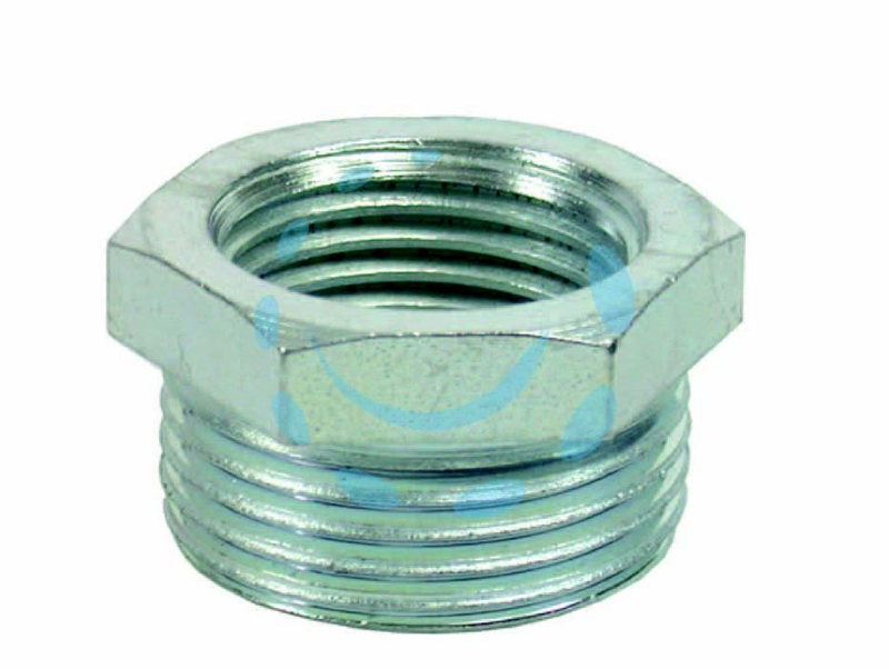 RIDUZIONE ESAGONALE ACCIAIO ZINCATO - F 3/8" M 1/2"