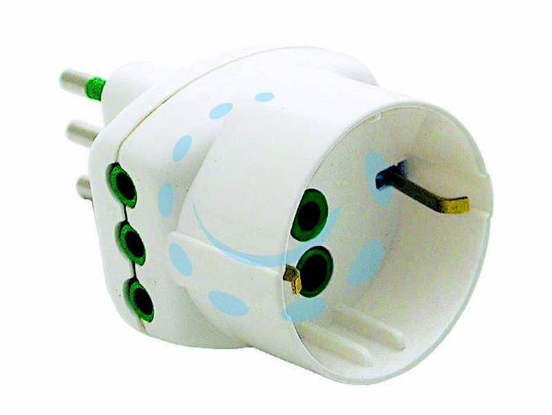 MULTIPRESA SPIN.10A PRES.BIP.+SHCK FME
