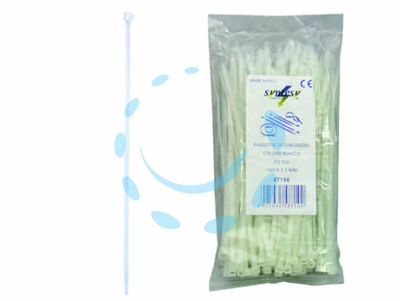 FASCETTE NYLON 7,5X350 NATURALE