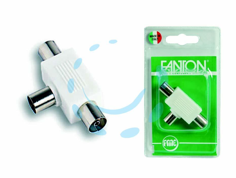 ADATTATORE TV DOPPIO INDUT.37060 BL
