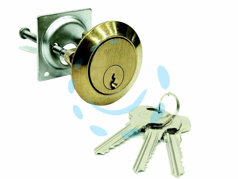 CILINDRO ESTERNO DA APPLICARE STACCATO IN OTTONE Y220 - ø mm.31-48x25 (Y2200031)