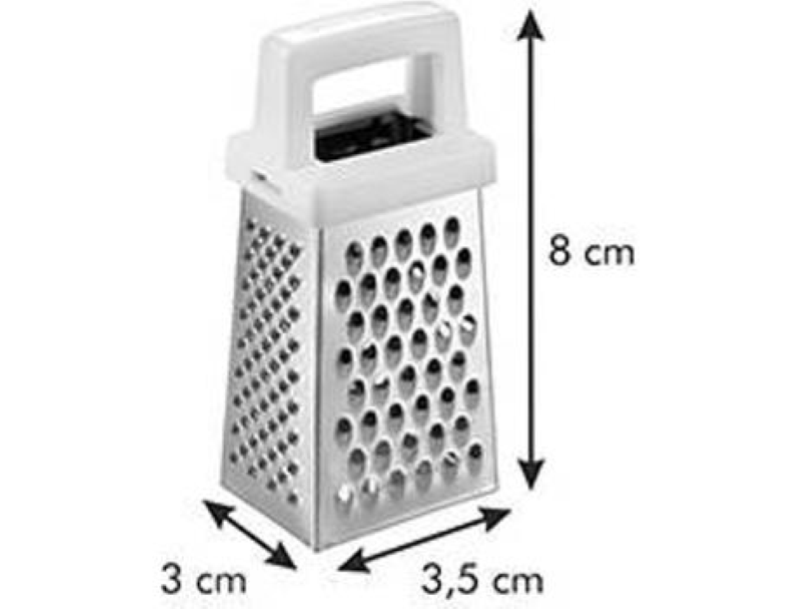 MINI GRATTUGGIA HANDY - cm.3X3,5X8