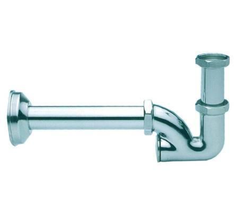 SIFONE A COLONNA TAPPO POSTERIORE- 1" canotto ø mm.26x200