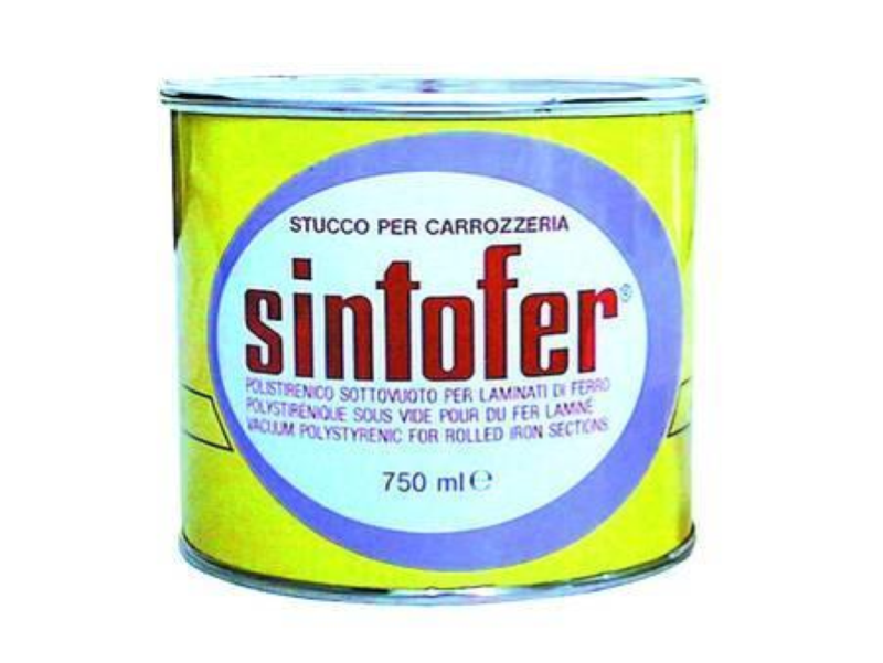 SINTOFER STUCCO PER METALLO IN BARATTOLO- ml.750 grigio