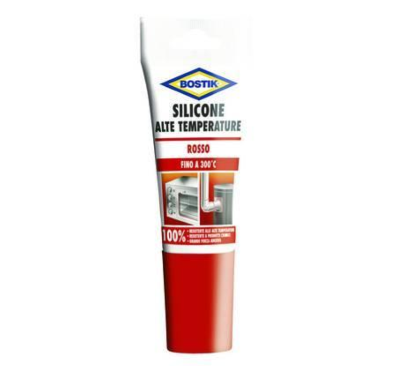 SILICONE ALTE TEMPERATURE ROSSO- ml.60