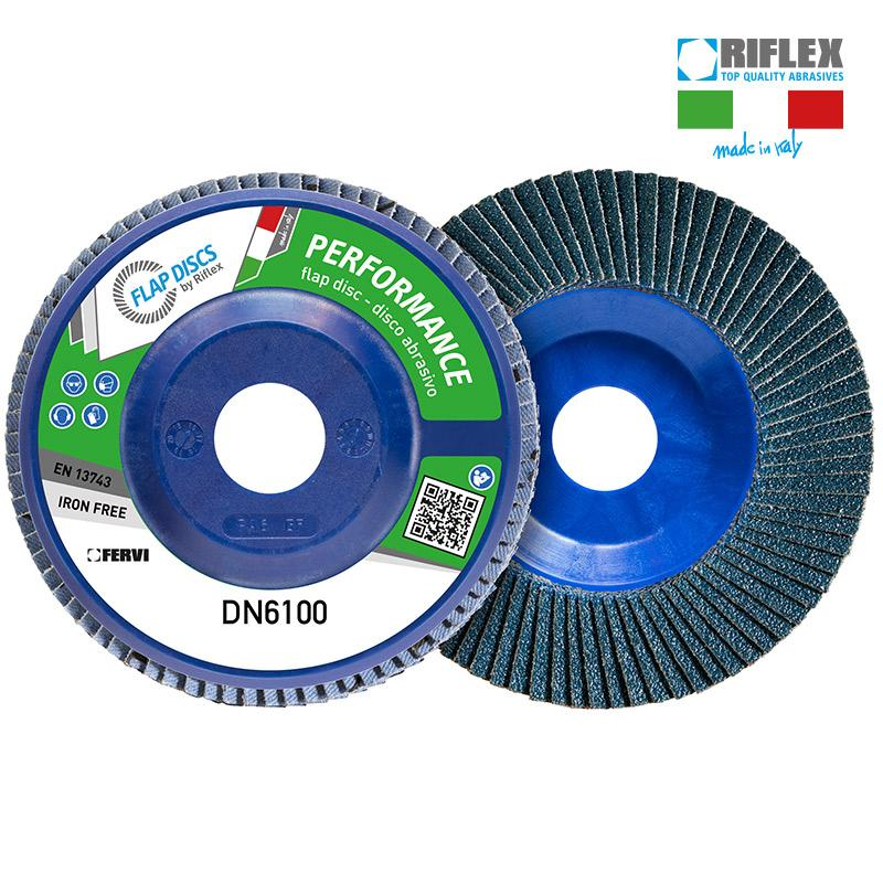 DISCO LAMELLARE ABBRASIVO DN6100 D.115 G.120 FERVI