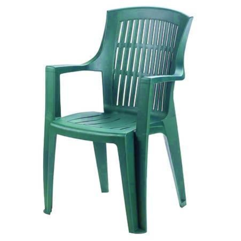 POLTRONA DA GIARDINO "ARPA" VERDE- cm.60x62x89h. - peso kg.3,5