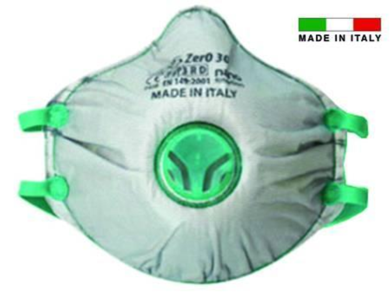 MASCHERINE CON VALVOLA CLASSE FFP3 SERIE BLS ZER0- Zer0 30