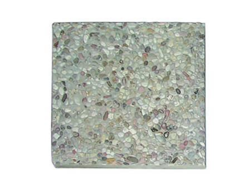 BASE IN GHIAIA DI FIUME PER OMBRELLONI- cm.50x50 - peso Kg.20,5