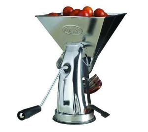 SPREMIPOMODORO IN ACCIAIO INOX 18/C CON VENTOSA