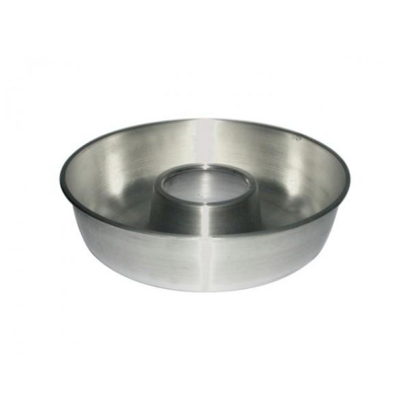 FORMA CON BUCO CM.32 ALLUMINIO
