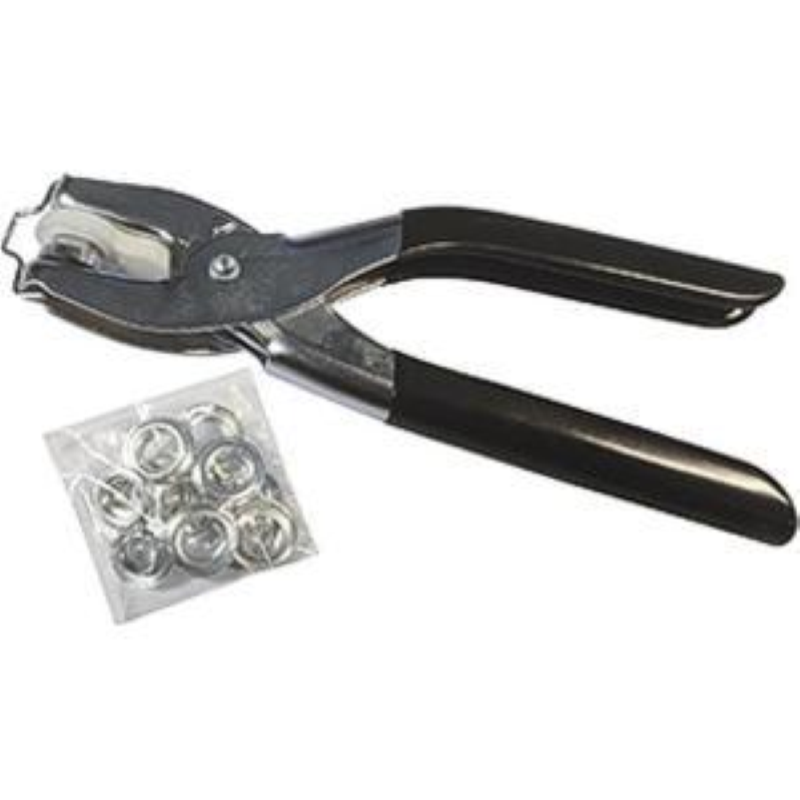 PINZA PER OCCHIELLI MM.12 CON 10 OCCHIELLI