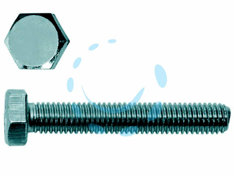 VITI PER METALLO 8.8 TESTA ESAGONALE INTERAMENTE FILETTATE- Ã¸ mm.6x70
