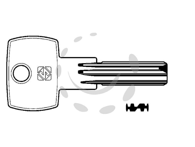 CHIAVI PUNZONATE PER CILINDRI VIRO 6 SPINE VI19- VI19