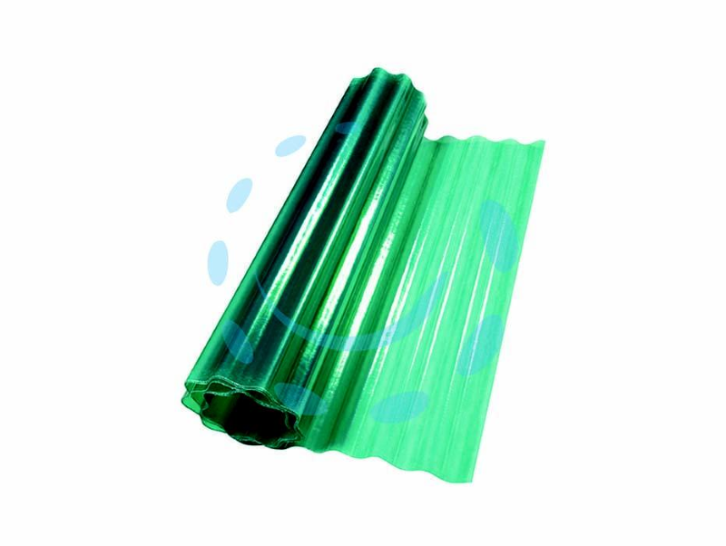 PLASTICA ONDULATA VERDE 20MT. H.150