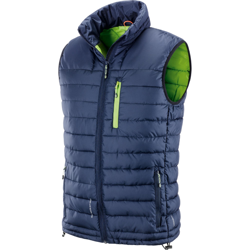 GILET SION BLU VERDE TG.M