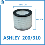 FILTRO PER ASPIRACENERE ASHLEY 200/310