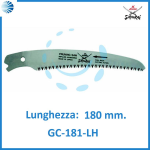 LAMA CURVA BILANCIATA PER SEGACCIO - lama mm.180 (GC-181-LH)