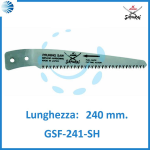 LAMA DRITTA PER SEGACCIO DI PRECISIONE - lama mm.240 (GSF-241-SH)