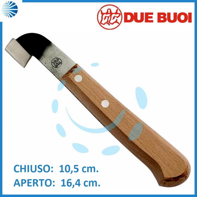 COLTELLO DA INNESTO DB 207 L - cm.10,5 chiuso (cm.16,4 aperto)