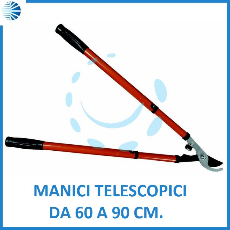 TROCARAMI A TAGLIO PASSANTE TELESCOPICA - lunghezza totale da cm.60 a cm.95