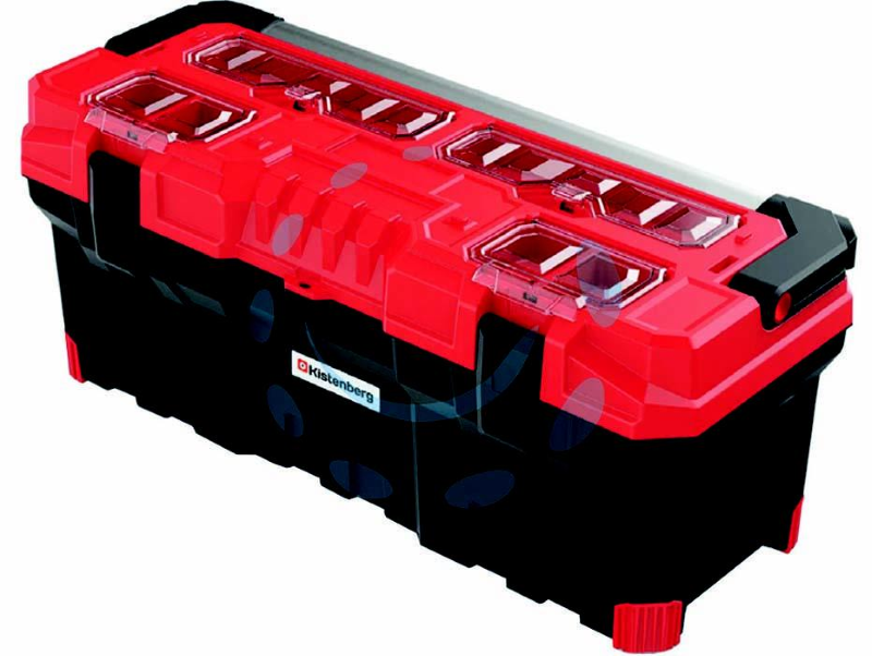 CASSETTA PORTAUTENSILI TITAN ROSSA - cm.75x30 h.30 - colore: rosso