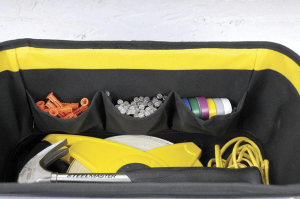 BAULETTO IN TESSUTO SOFTBAG PORTA ATTREZZI 16" - cm.44,7x26,2x25,1h. (1-96-193)