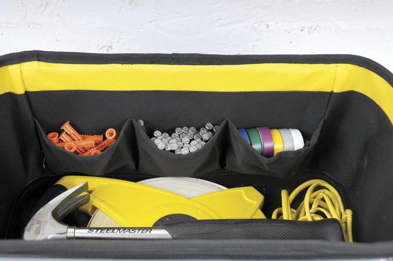 BAULETTO IN TESSUTO SOFTBAG PORTA ATTREZZI 16" - cm.44,7x26,2x25,1h. (1-96-193)