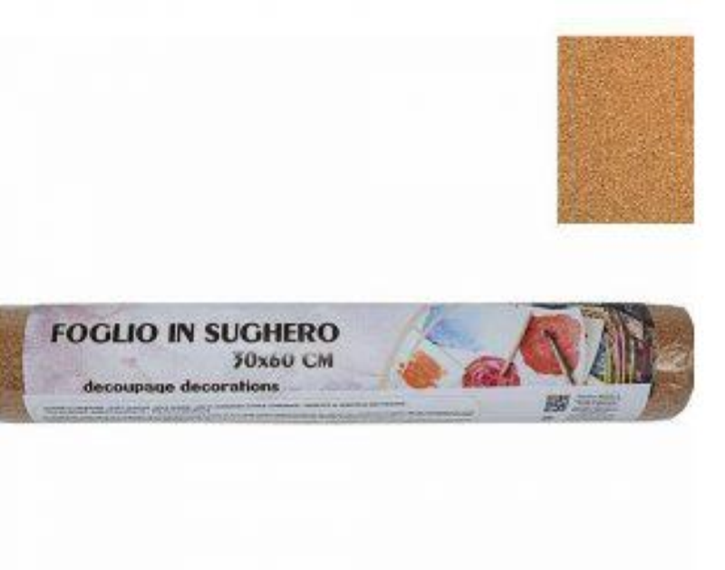 FOGLIO DI SUGHERO CM.30X60