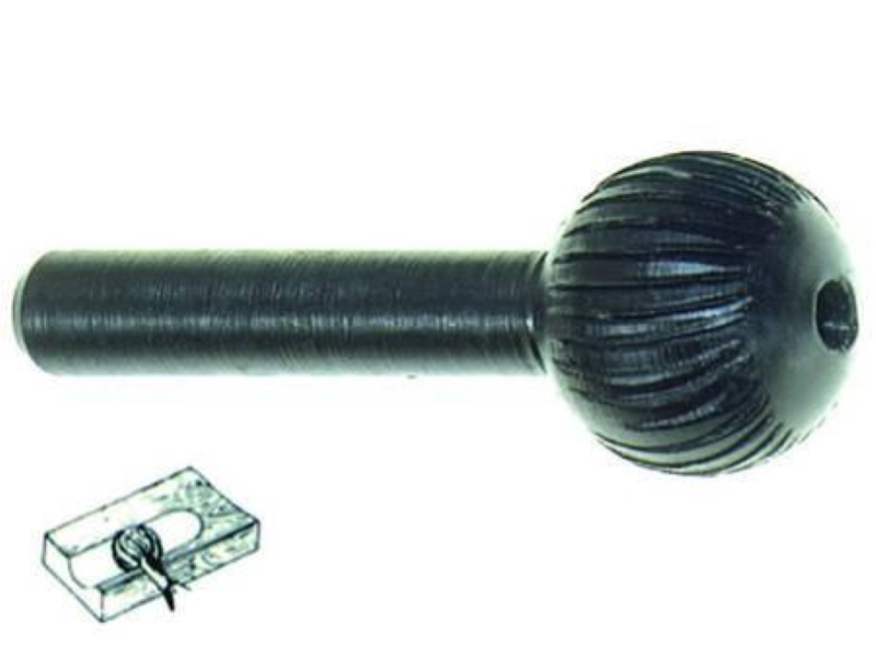 FRESA-LIMA SFERICA ROTATIVA PER FERRO - codolo mm.6 per trapano PG 426.00