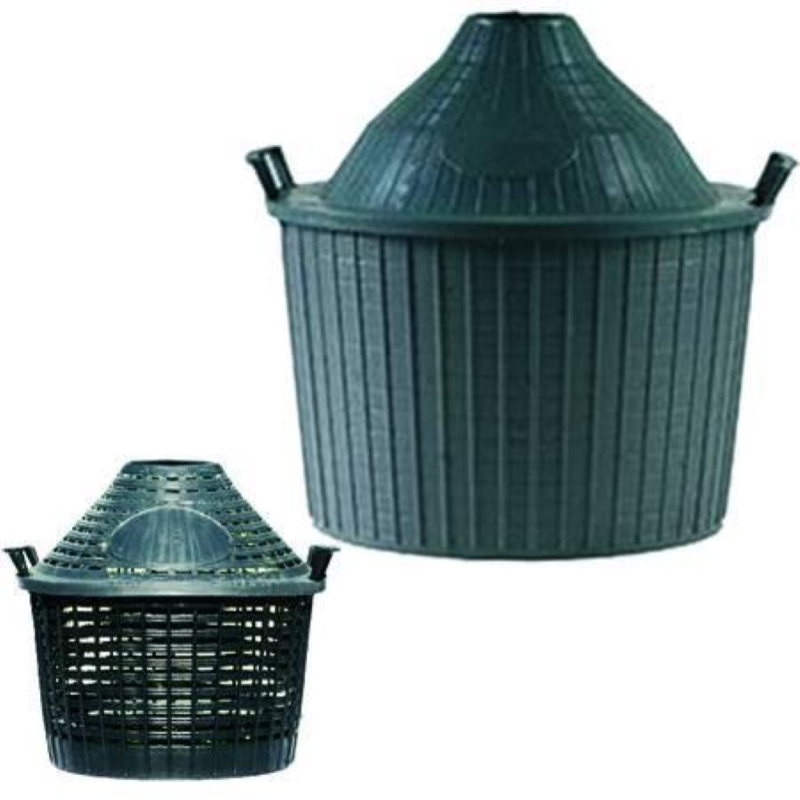 CESTI A CUPOLA IN PLASTICA PER DAMIGIANE - lt.25